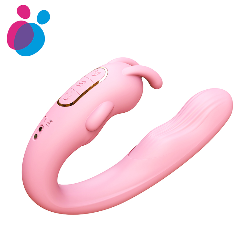 Female rechargeable rabbit vibrator