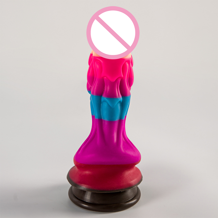 Colorful Silicone Dildo Special Design