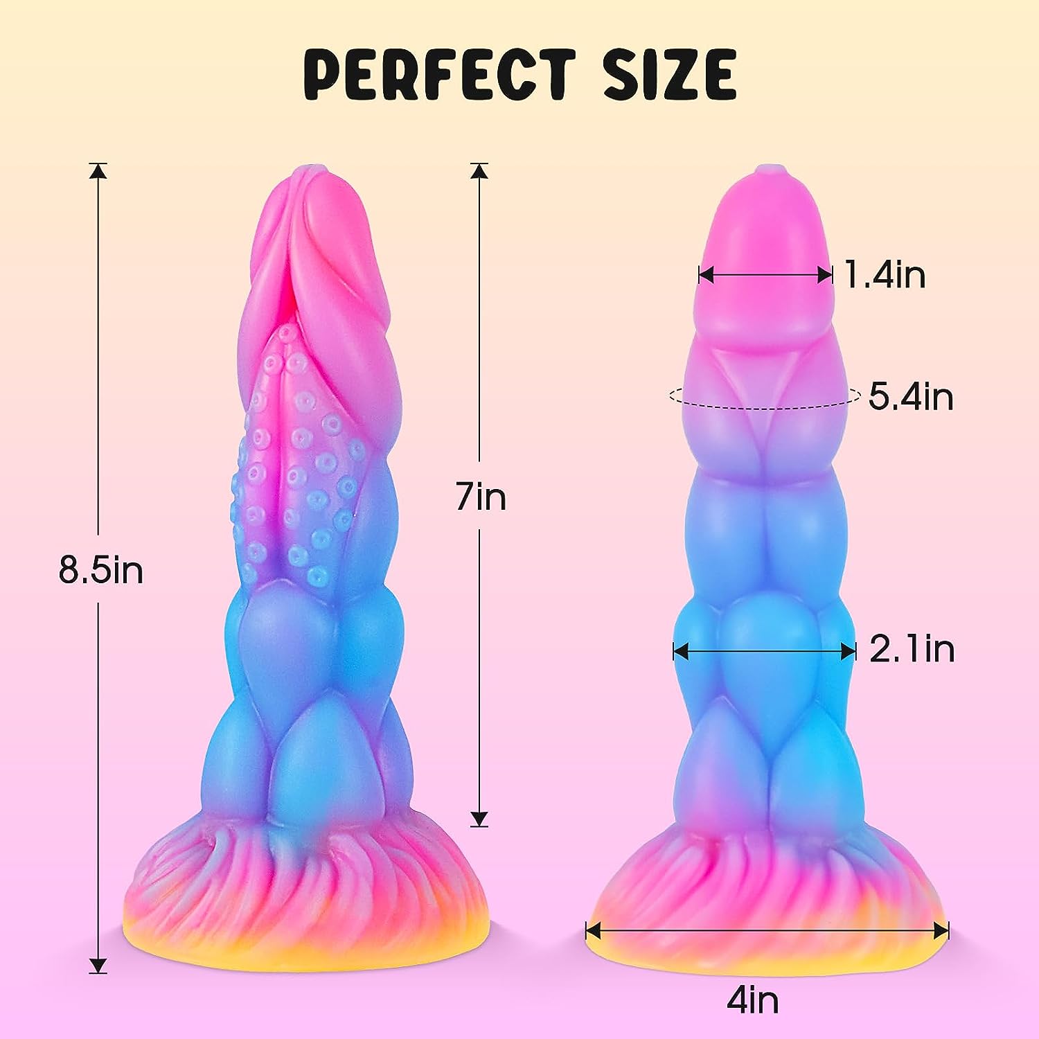 Realistic Monster Silicone Dildo